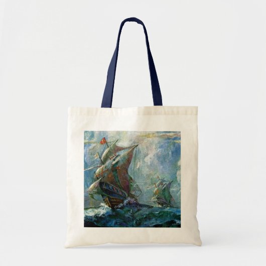 Columbusdag Tote Bag (Voorkant)