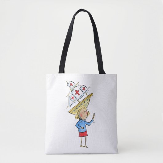 Columbusdag Tote Bag (Voorkant)