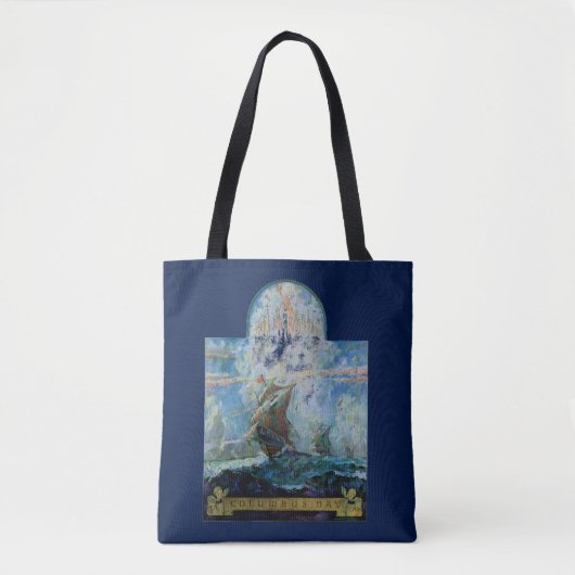 Columbusdag Tote Bag (Voorkant)
