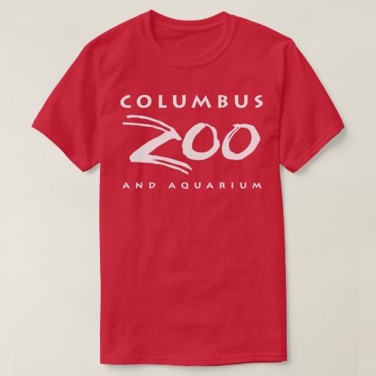 Columbusdierentuin en aquarium t-shirt (Design voorkant)