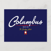 Columbusscript Briefkaart (Voorkant)