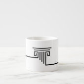 Column White Black Espresso Kop (Voorkant)