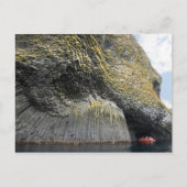 Columnar basalt formation, Akun Island, Alaska Briefkaart (Voorkant)