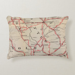 Colusa, Yolo, Napa, Butte, Yuba, Sutter, Solano Decoratief Kussen