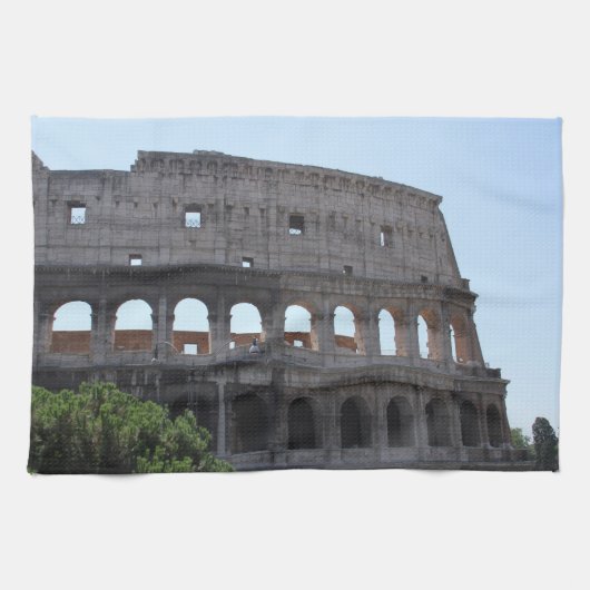 Colusseum, Rome, Italië Theedoek (Horizontaal)
