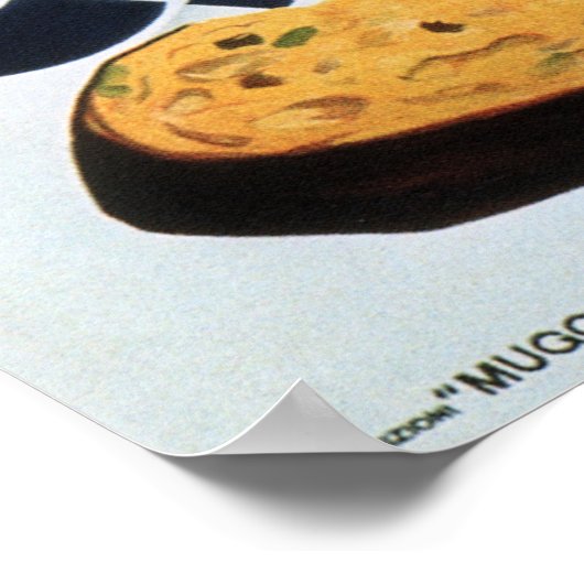 COLUSSI BISCOTTI VENEZIA  Italiaans Poster (Hoek)