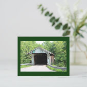 Colville Covered Bridge, Paris Kentucky - Briefkaa Briefkaart (Staand voorkant)