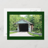 Colville Covered Bridge, Paris Kentucky - Briefkaa Briefkaart (Voorkant / Achterkant)