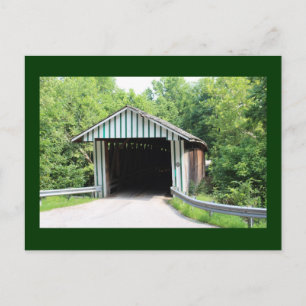 Colville Covered Bridge, Paris Kentucky - Briefkaa Briefkaart