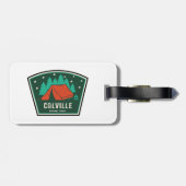 Colville National Forest Camping Bagagelabel (Achterkant horizontaal)