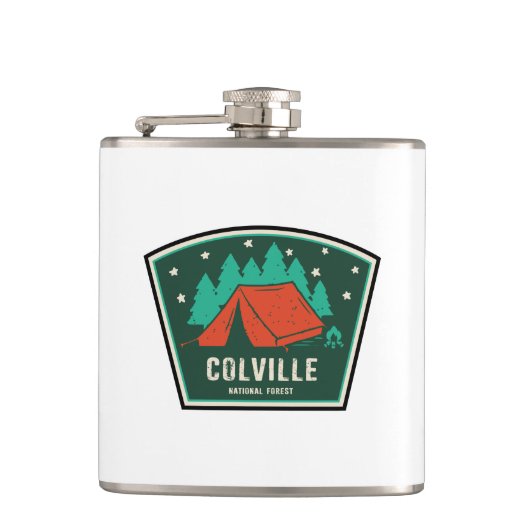 Colville National Forest Camping Heupfles (Voorkant)