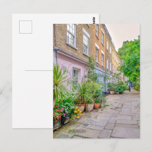 Colville Place, Fitzrovia London Briefkaart Vereni (Voorkant / Achterkant)