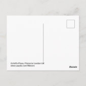 Colville Place, Fitzrovia London Briefkaart Vereni (Achterkant)
