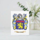 Colwell Coat of Arms Briefkaart (Staand voorkant)