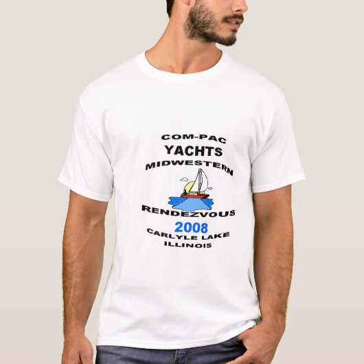 COM-PAC-JACHTS T-SHIRT (Voorkant)