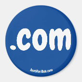 .com Red Refrigerator Magnet (Voorkant)