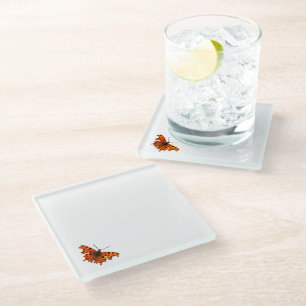 Coma Butterfly Glazen Onderzetter