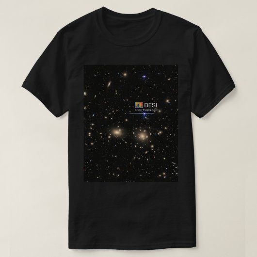 Coma-cluster uit de legacybeeldingenquête Grahi T-shirt (Design voorkant)