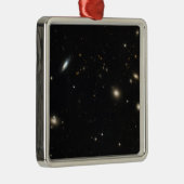 Coma-cluster van sterrenstelsels metalen ornament (Rechts)