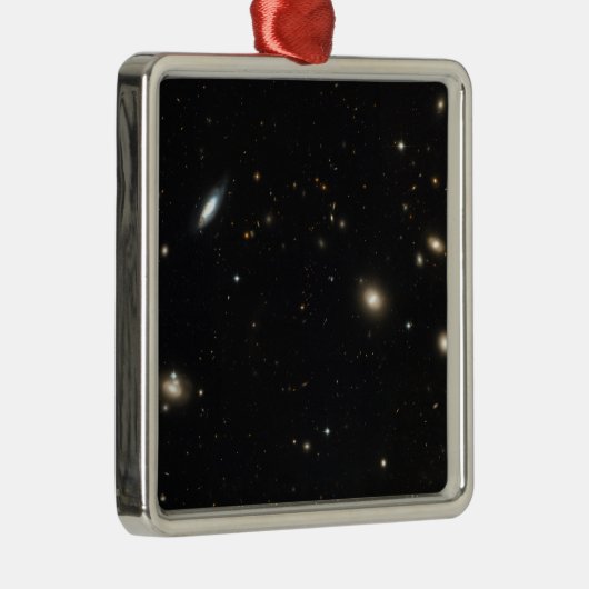 Coma-cluster van sterrenstelsels metalen ornament (Rechts)