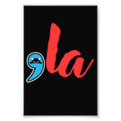 Coma La 2024 Cat Lady Foto Afdruk (Voorkant)