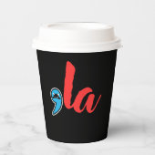 Coma La 2024 Cat Lady Papieren Bekers (Voorkant)