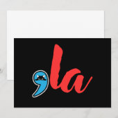 Coma La 2024 Kat Dame Kaart (Voorkant / Achterkant)