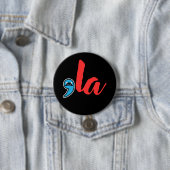 Coma La 2024 Kat Dame Ronde Button 7,6 Cm (In situ)