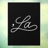 Coma La 2024 Raamsticker (Vel 3)