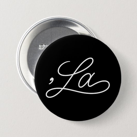 Coma La 2024 Ronde Button 7,6 Cm (Voorkant /achterkant)