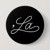 Coma La 2024 Ronde Button 7,6 Cm (Voorkant)