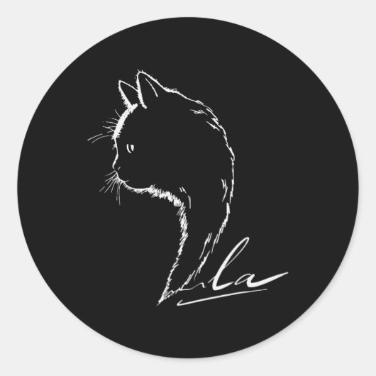 Coma La 2024 Ronde Sticker (Voorkant)