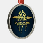 Comanche 2 metalen ornament (Rechts)
