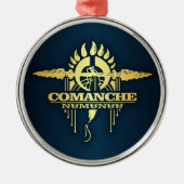 Comanche 2 metalen ornament (Voorkant)