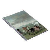 Comanche Feats of Martial Horsemanship, 1834 (oil) Notitieboek (Rechterzijde)