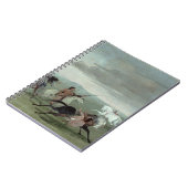 Comanche Feats of Martial Horsemanship, 1834 (oil) Notitieboek (Linkerzijde)