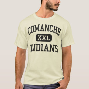Comanche - Indianen - High School - Comanche Texas T-shirt