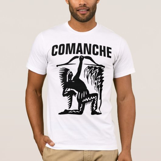 COMANCHE Indische Indische T-shirts (Voorkant)
