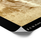 Comanche, landpaard SD 1887 Poster (Hoek)