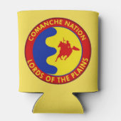 Comanche Nation Flag Blikjeskoeler (Achterkant)