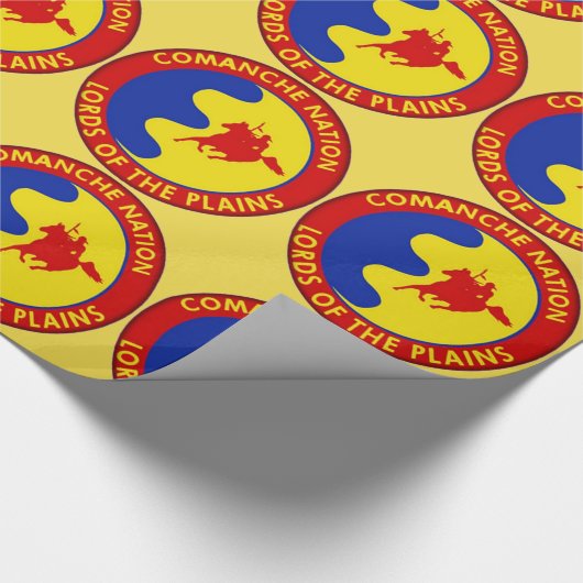 Comanche Nation Flag Cadeaupapier (Hoek)