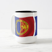 Comanche Nation Flag Mok (Voorkant links)