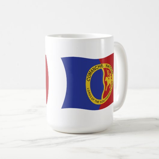 Comanche Nation Flag Mok (Voorkant rechts)