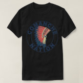 Comanche Nation Headdress Native American Comanche T-shirt (Design voorkant)