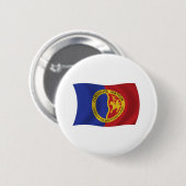 Comanche Nation Vlag Knop Ronde Button 5,7 Cm (Voorkant /achterkant)
