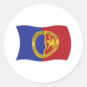 Comanche Nation Vlag Sticker