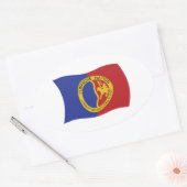 Comanche Nation Vlag Sticker (Envelop)