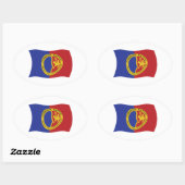 Comanche Nation Vlag Sticker (Vel)