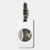 Comanche National Grassland Colorado Stream Bagagelabel (Voorkant verticaal)