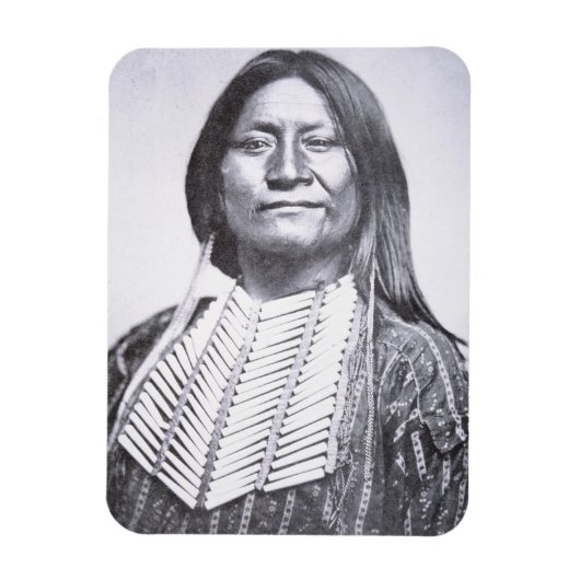 Comanche Tribesman, 1872 (foto) Magneet (Verticaal)